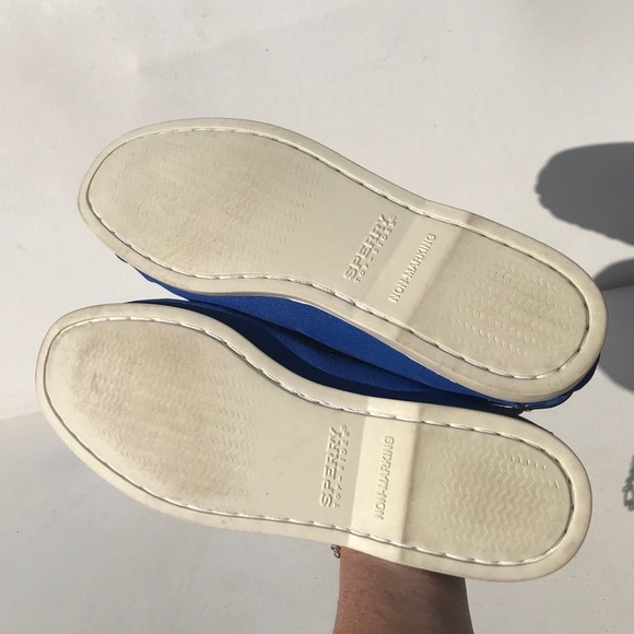 Sperry TopSider JCrew Boat Royal Blue 8 shoes j crew deck - Picture 7 of 9